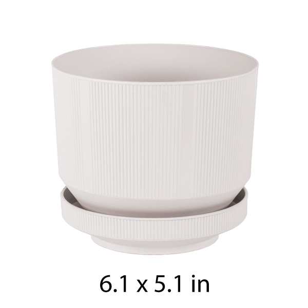 1.7LT Lux Pot Flower Pot, 155X130mm (60 pc/ctn)