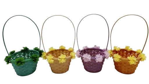 [HD10715] Bamboo Basket, 16x11x34cm (48 pc/ctn)