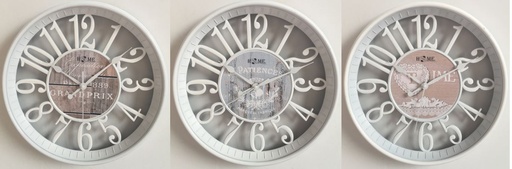 [CL319] 12" Large Round Wall Clock (6 pcs/ctn)