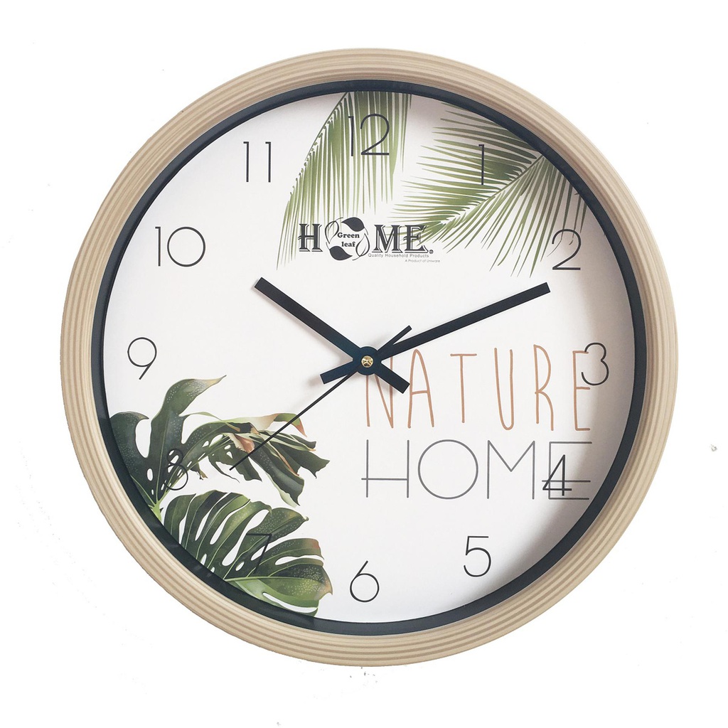 12" Large Round Wall Clock (6 pcs/ctn)