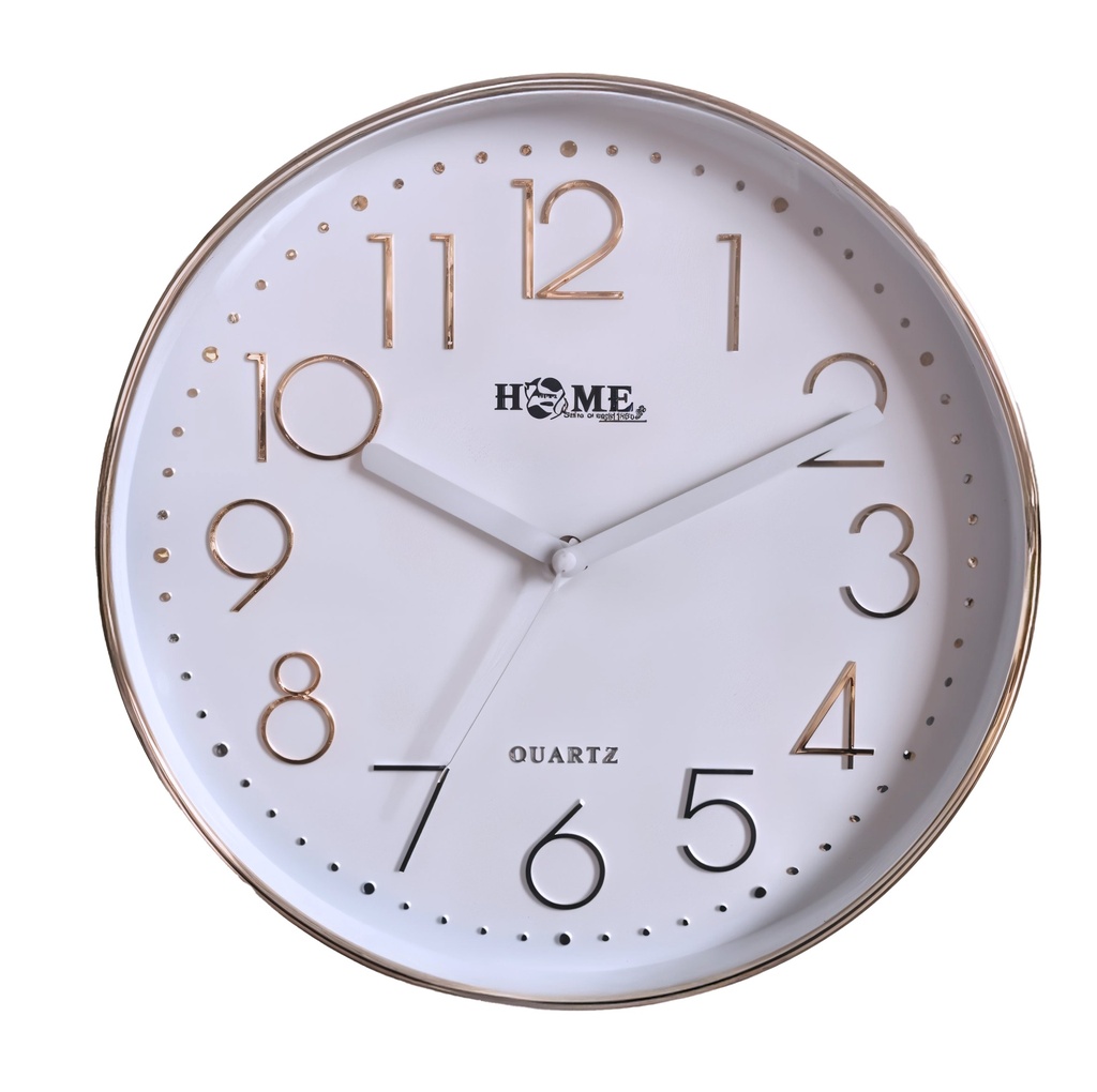 11.8" Large Round Wall Clock (6 pcs/ctn)