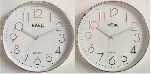[CL323] 11.8" Large Round Wall Clock (6 pcs/ctn)