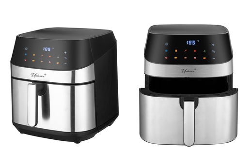 [84002] 8.5 QT(8LT) Digit Touch Display Air Fryer, 1700w, Precision Temperature and Safety Features, color box, ETL Certified (1 pc/ctn)