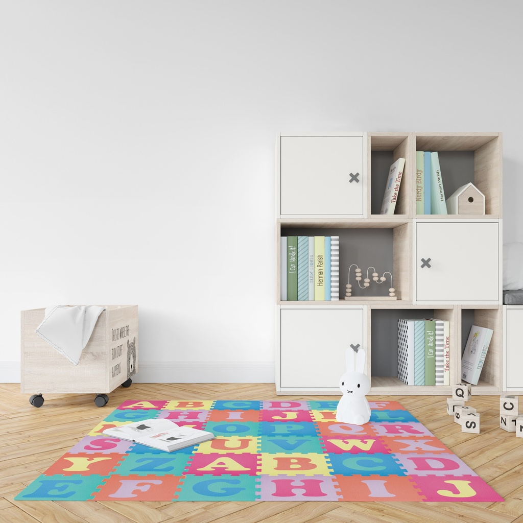 26 pc set 12"x12"(30cm) Odor Free Non-Toxic ABC Mat (4 set/ctn)