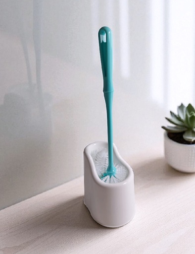 [16725] Plastic Toilet Brush Set (12 set/ctn)