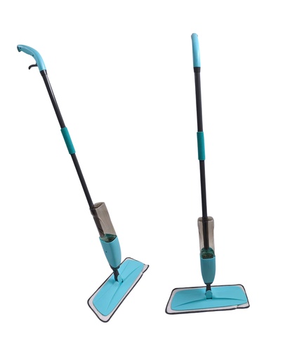 [C211071] Wet Spray Mop with 23 oz Refillable Bottle, Head:38.5*10cm, Handle 130cm (6 pc/ctn)