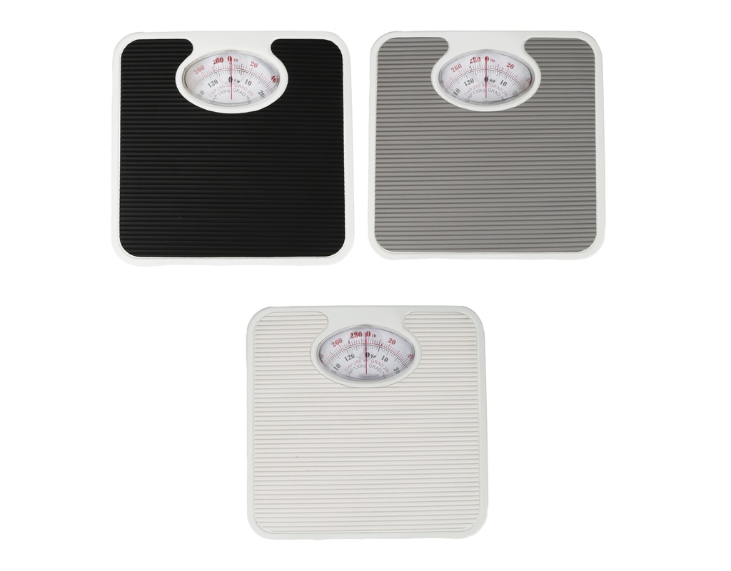 Mechanical Personal Scale, Mixed Colors (10 pc/ctn)
