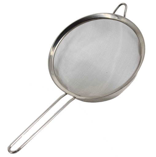 [2193-20] 8" Stainless Steel Wide Rim Strainer (48 pcs/ctn)