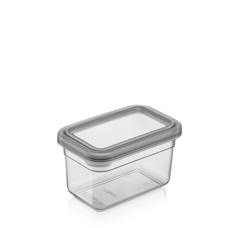 580ml Slim Plastic Food Storage Container (24 pc/ctn)