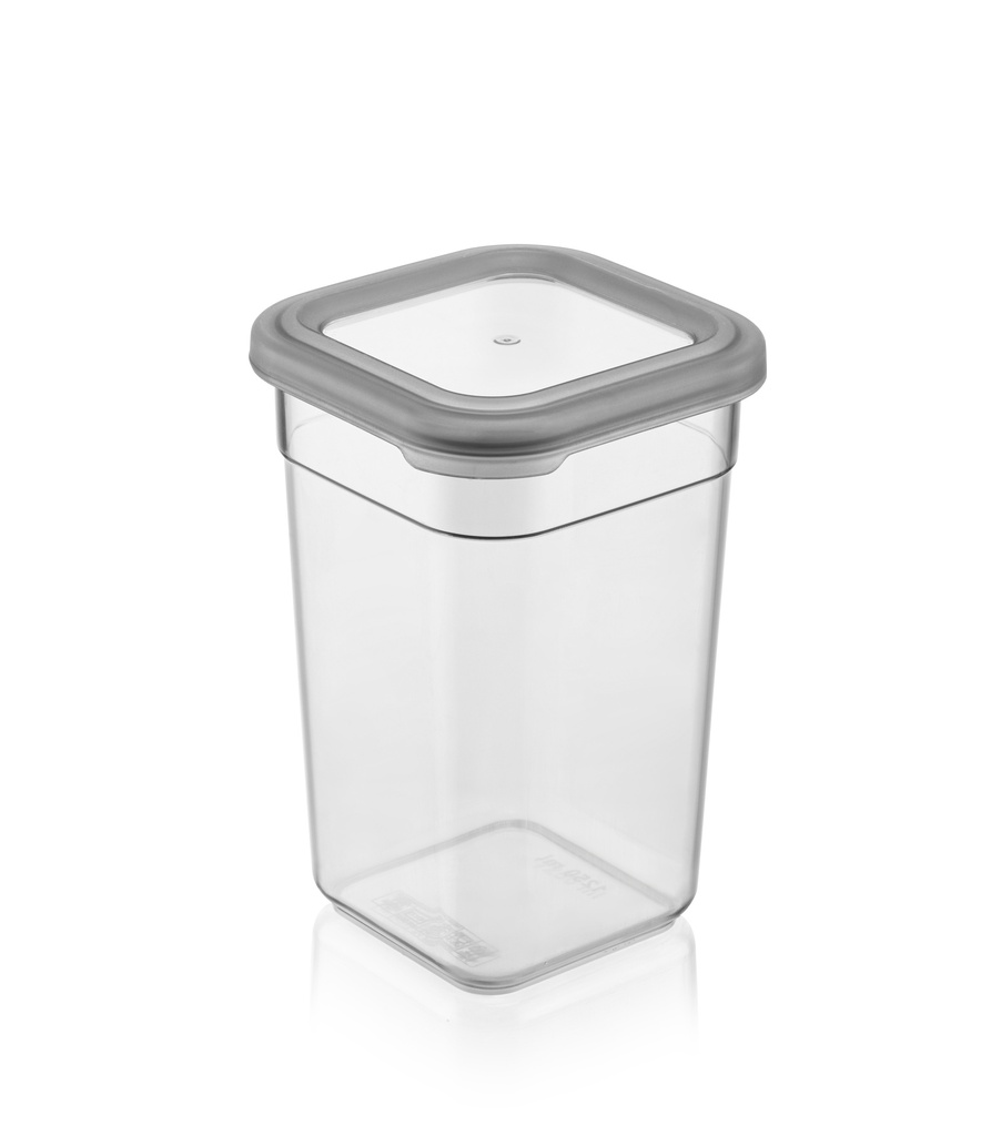 1250ml Plastic Food Storage Container, Square (24 pc/ctn)