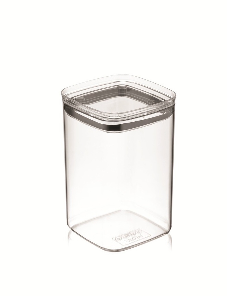 1400ml Plastic Food Storage Container, Square (12 pc/ctn)