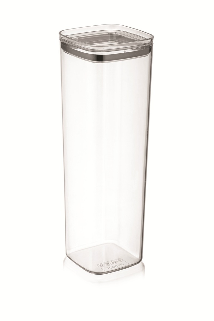 3100ml Plastic Food Storage Container, Square (12 pc/ctn)