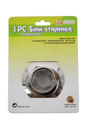 [2294-3] 2" 18/8 Stainless Steel Sink Strainer (144 pcs/ctn)