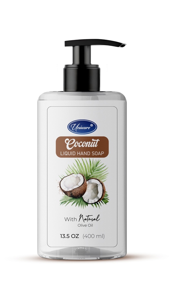 LIQUID HAND SOAP 400 ML COCONUT (12 PCS/CTN)