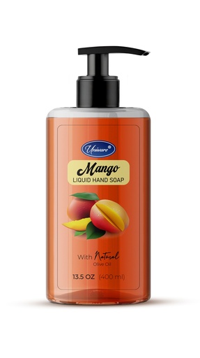[BUH002] LIQUID HAND SOAP 400 ML MANGO (12 PCS/CTN)