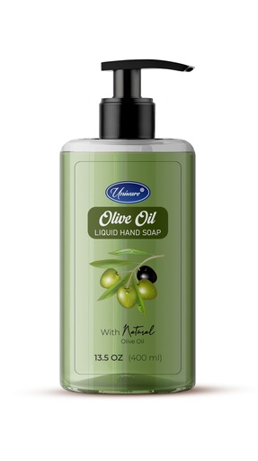 [BUH003] LIQUID HAND SOAP 400 ML OLIVE OIL (12 PCS/CTN)