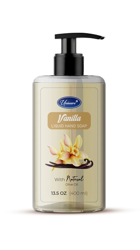 [BUH004] LIQUID HAND SOAP 400 ML VANILLA (12 PCS/CTN)