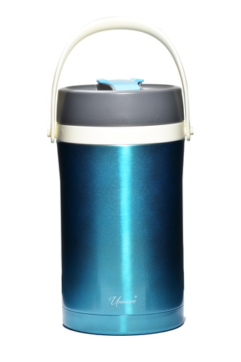 [2412-2.2BL] 74oz Stainless Steel Vacuum Flask w Container (6 pcs/ctn)