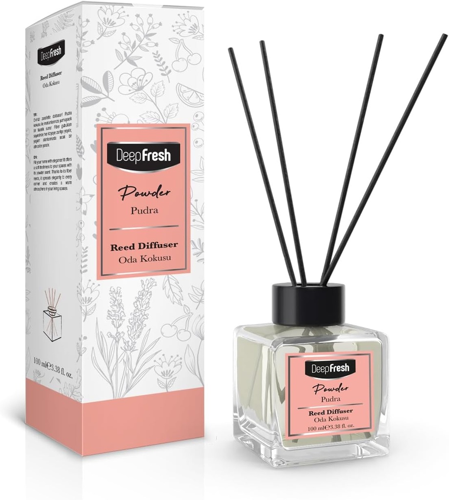 DEEP FRESH REED DIFFUSER 100 ML - POWDER (24 PCS/CTN)