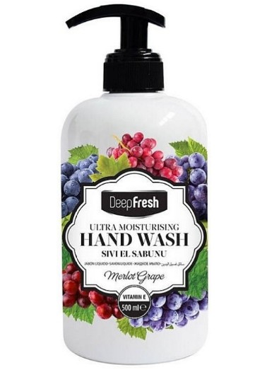DEEP FRESH GARDEN SERIES LIQUID SOAP MERLOT GRAPE 500 ML (12 PCS/CTN)