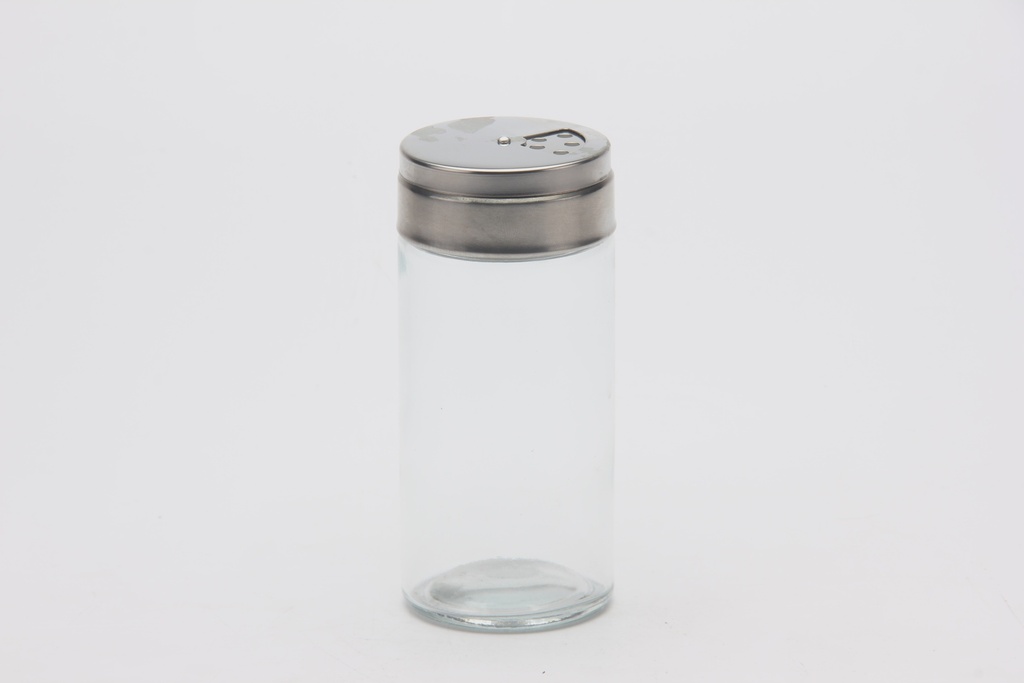 200ml (6.8oz) Glass Spice Jar With SS Lid (36 pc/ctn)