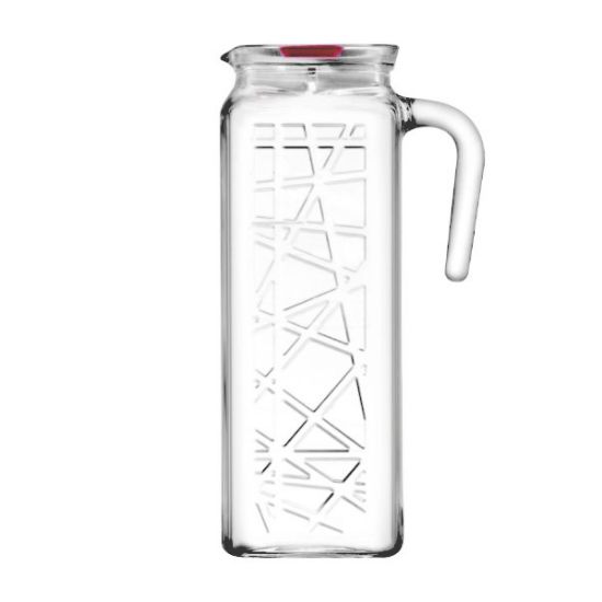 1.3 QT(1240ml) Glass Water Pitcher (6 pcs/ctn)