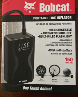 Bobcat Multiple Purpose Portable Tire Inflator