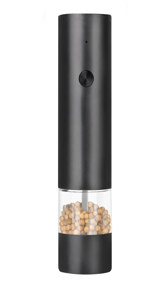 [202901] Electric Pepper/Salt Grinder, 40g, 7.4"x1.8"(18.8cmx4.6cm) (48 pc/ctn)