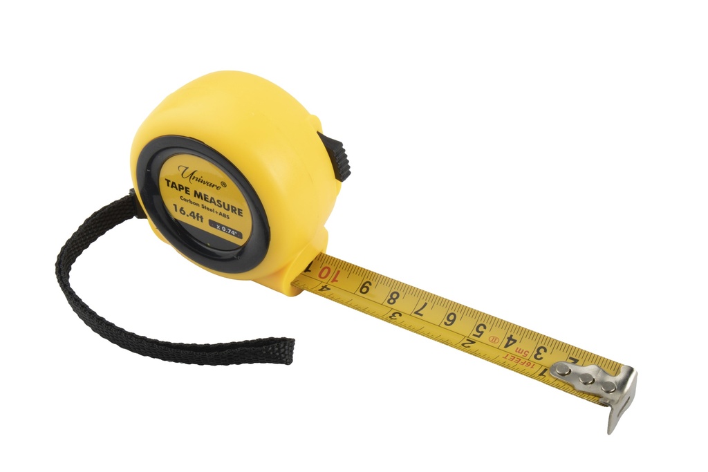 16.4'(5m) Carbon Steel Lock Tape Measure(288 pc/ctn)
