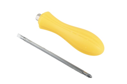 [HT3231] 7.6"(19.3cm) Stainless Steel/ABS Screwdriver, with Phillips Head and Flat Head(144 pc/ctn)