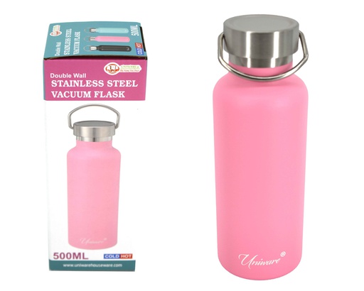 [2462PK] 500ml Double Wall Stainless Steel Flask (12 pcs/ctn)