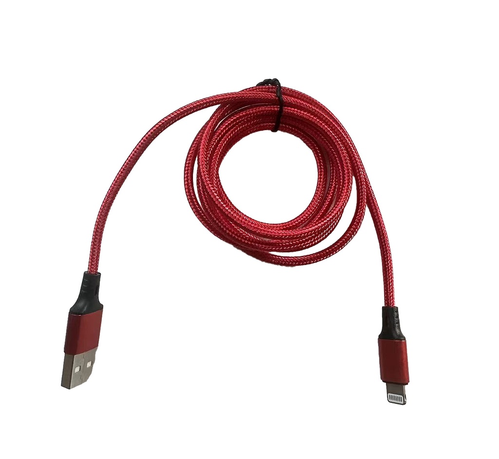 USB + Lightning fast charging cable, 2A, 1.2m (50 pc/ctn)