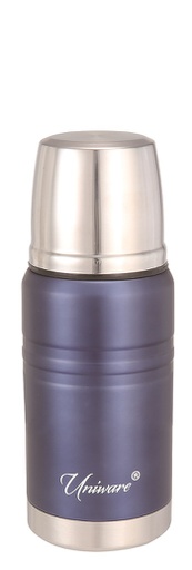 [2464BL] 350ml Blue Double Wall Stainless Steel Flask (12 pcs/ctn)