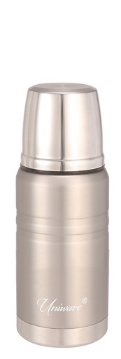[2464SL] 350ml Silver Double Wall Stainless Steel Flask (12 pcs/ctn)