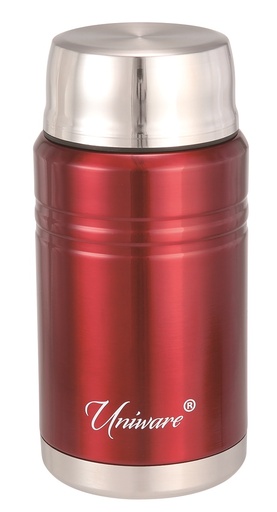 [2468RD] 750ml Red Double Wall Stainless Steel Flask (12 pcs/ctn)