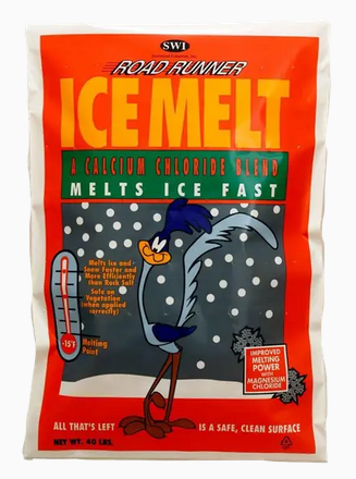 [NCD-SALT10] 10 lb Road Runner Rock Snow Salt Ice Melter (4 bags/ctn)