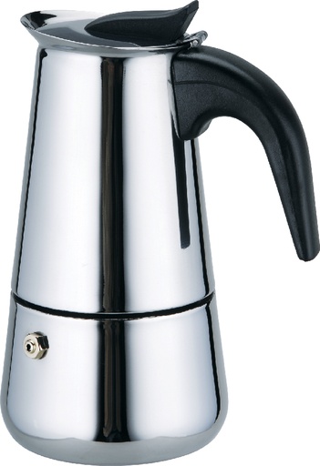 [2502-9] 9 Cups Stainless Steel Espresso Maker (12 pcs/ctn)