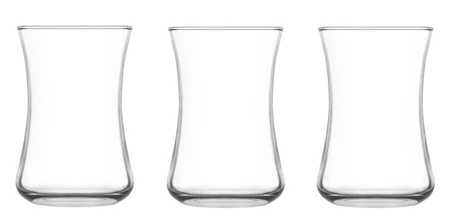 3 pc 5.25 oz(155ml) Glass Set (8 sets/ctn)