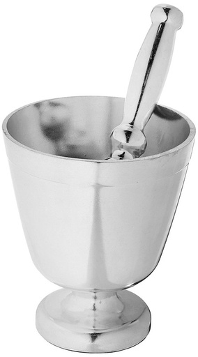 [2610] Super Heavy Aluminum Mortar and Pestle Set (12 pcs/ctn)