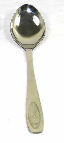 [3002] 10 pc Stainless Steel Round Serving Spoon (120 pcs/ctn)