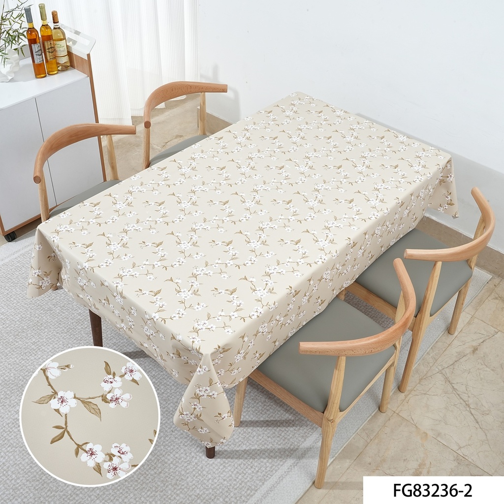 350gsm 54" PVC with Leather Backing Tablecloth (25 Yard/Roll)