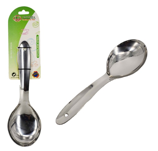 [3008] 10" Stainless Steel Rice Spoon (120 pcs/ctn)