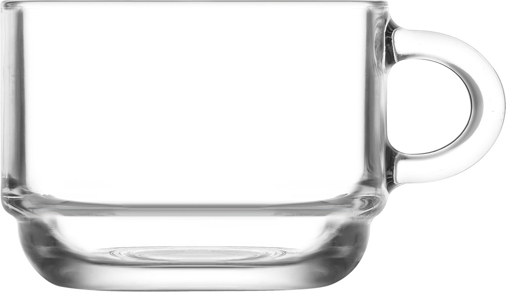 3 pc 9oz(270 ml) Cappucino Glass Set (4 sets/ctn)