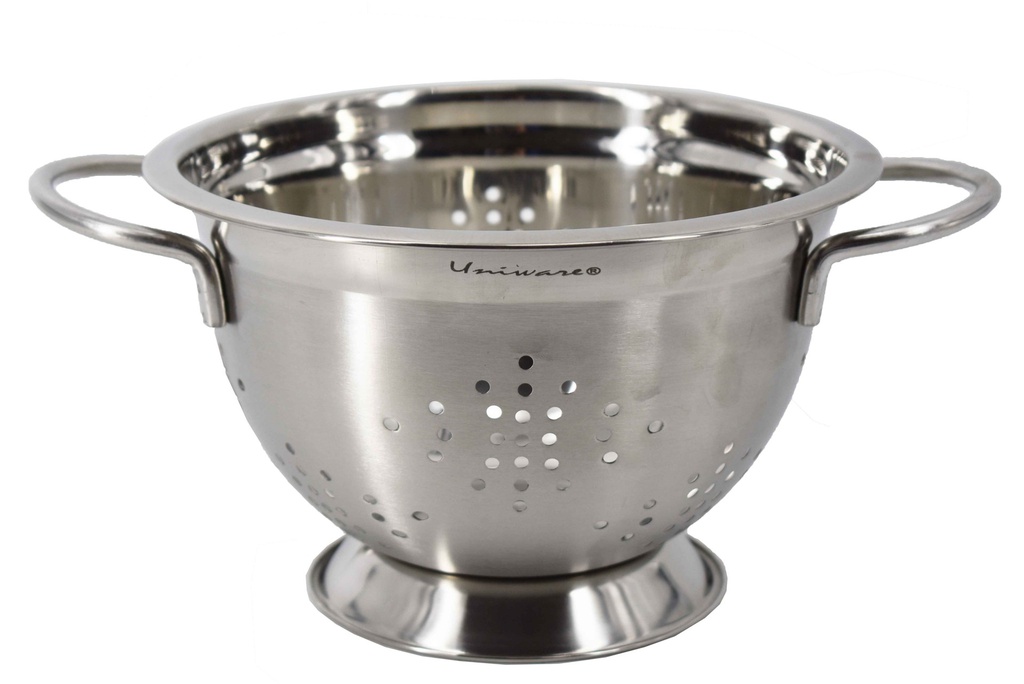 8QT Stainless Steel German Colander (12 pcs/ctn)