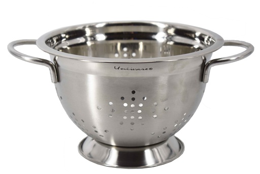 [3051-8] 8QT Stainless Steel German Colander (12 pcs/ctn)