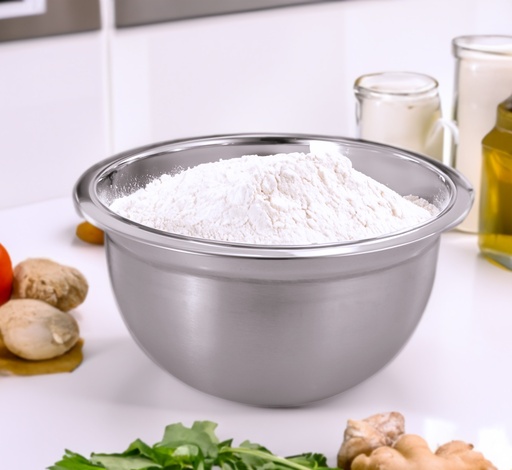 [3052-5] 5QT Stainless Steel German Syle Mixing Bowl (12 pcs/ctn)