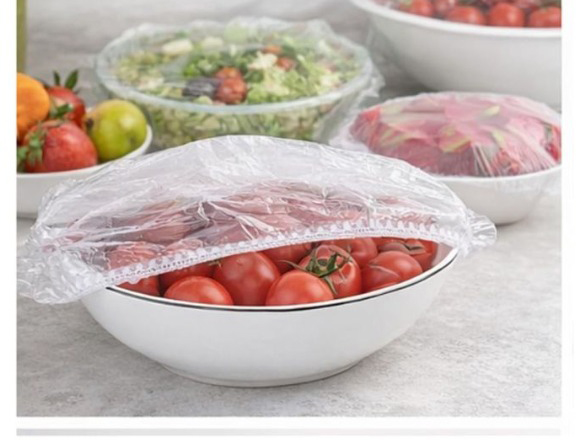 200 pc 16.5"(42cm) Anti Bacterial Plastic Food Wrap (40 bag/ctn)