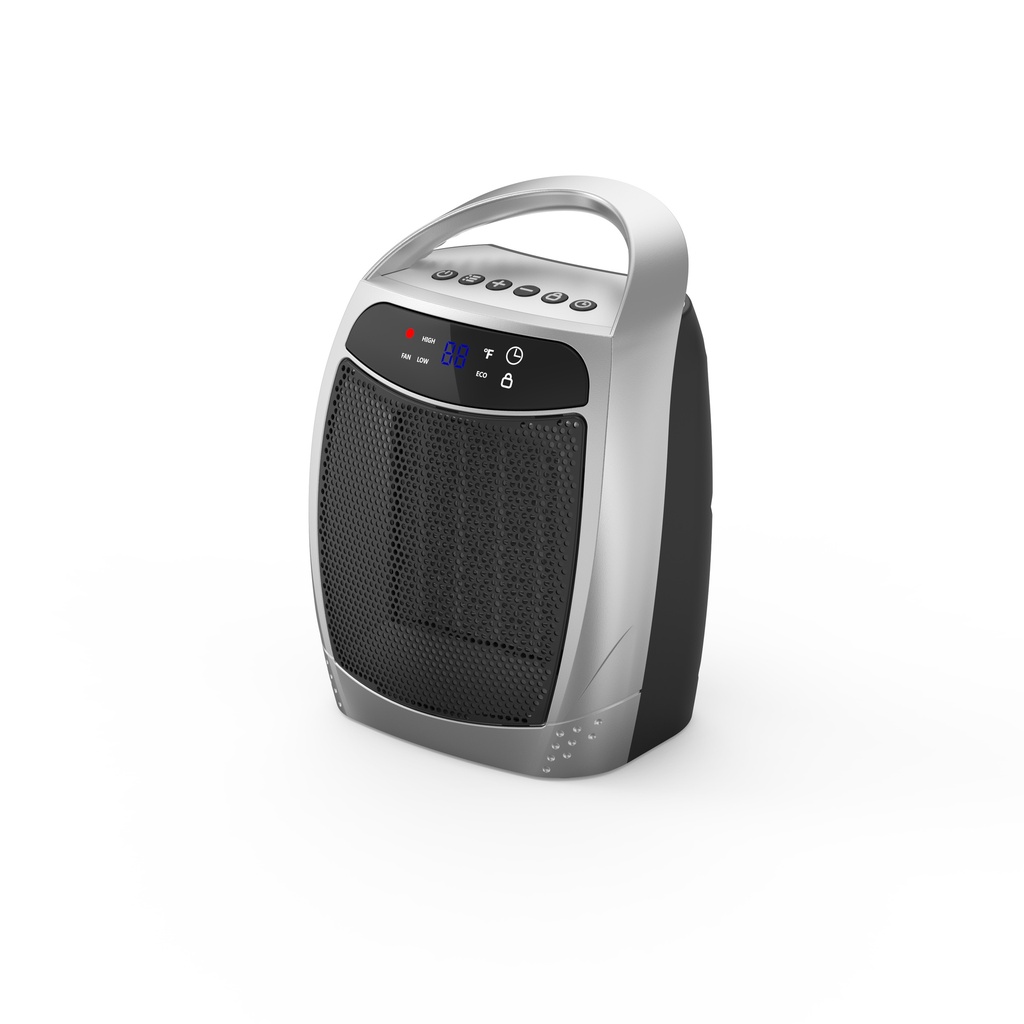 750W/1500W Heater with Overheating Protection, Remote Control, Timing, ETL Certified, 17.5*14*23 cm (6 pc/ctn)