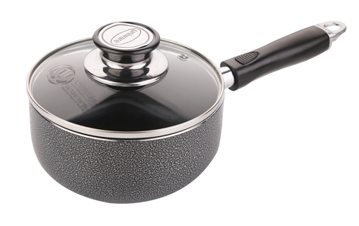 [4013] 3QT Non-Stick Pfluon Coat Sauce Pan w Glass Lid (6 pcs/ctn)