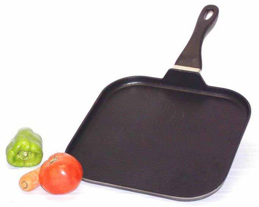[4080-B] 11" Non-Stick Pfluon Coated Aluminum Griddle Pan (10 pcs/ctn